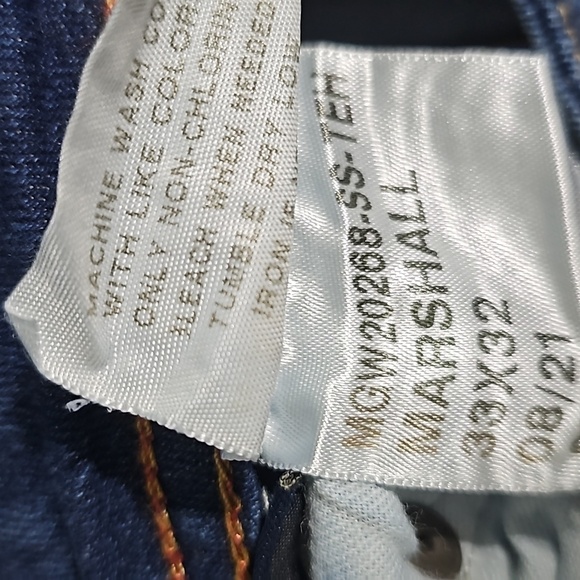 Rye Slim Straight Jeans Marshall Size 33x32 - Picture 4 of 7